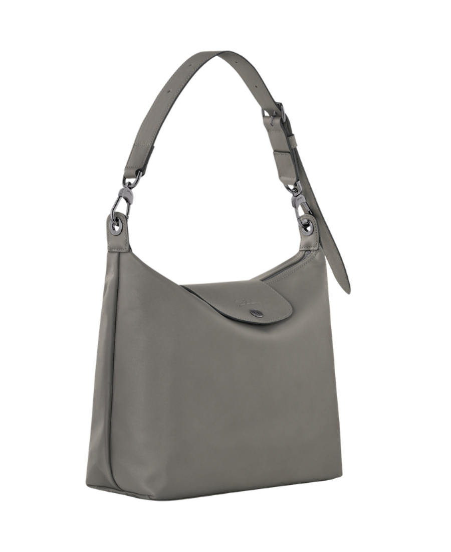 Longchamp Hobo Bag M Le Pliage Xtra In Gray