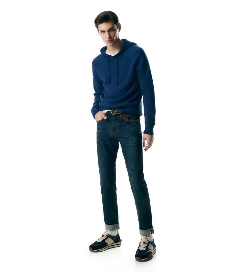 TOM FORD JAMES PANELLED PLATFORM SNEAKERS