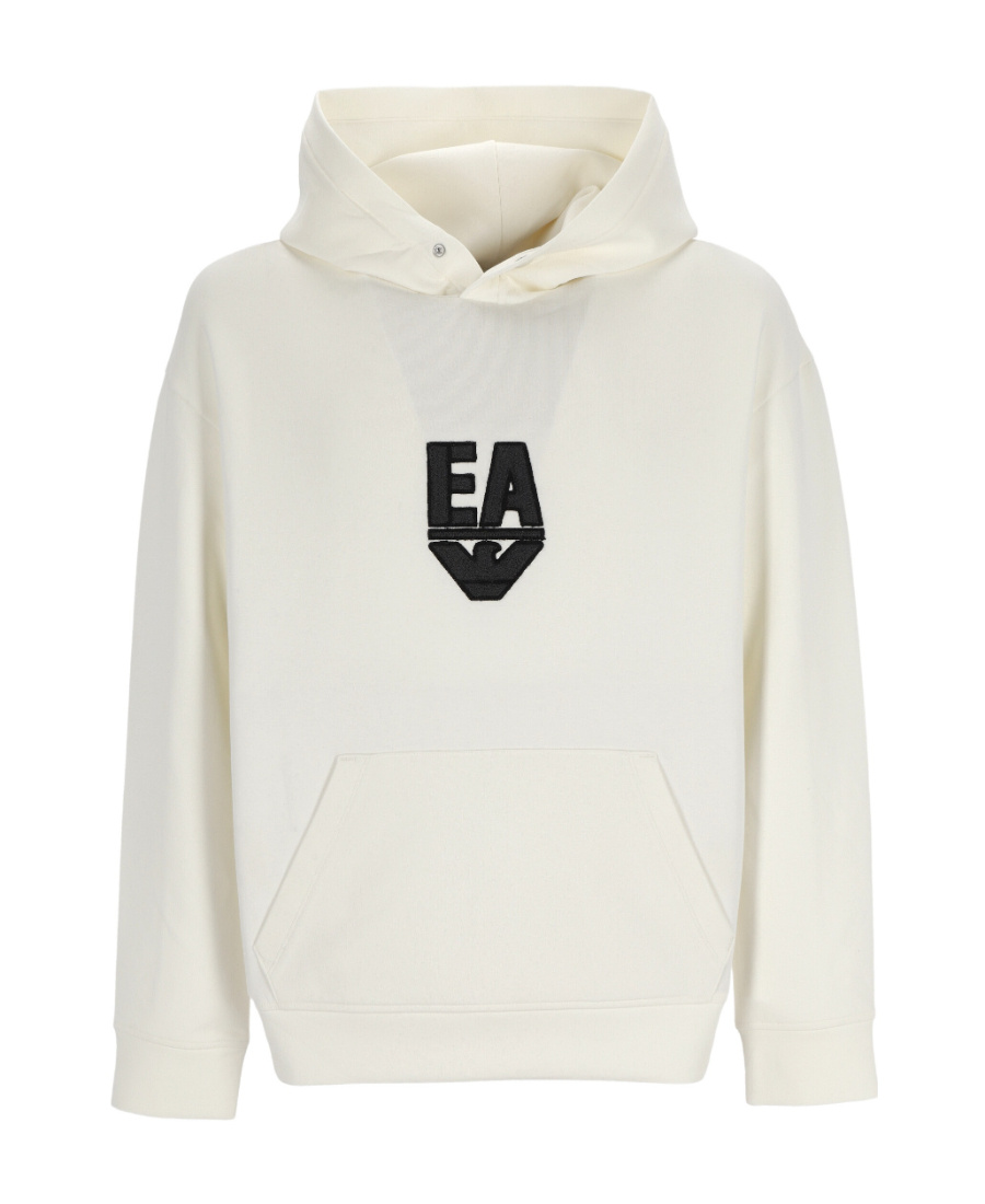 Emporio Armani Hoodie In White
