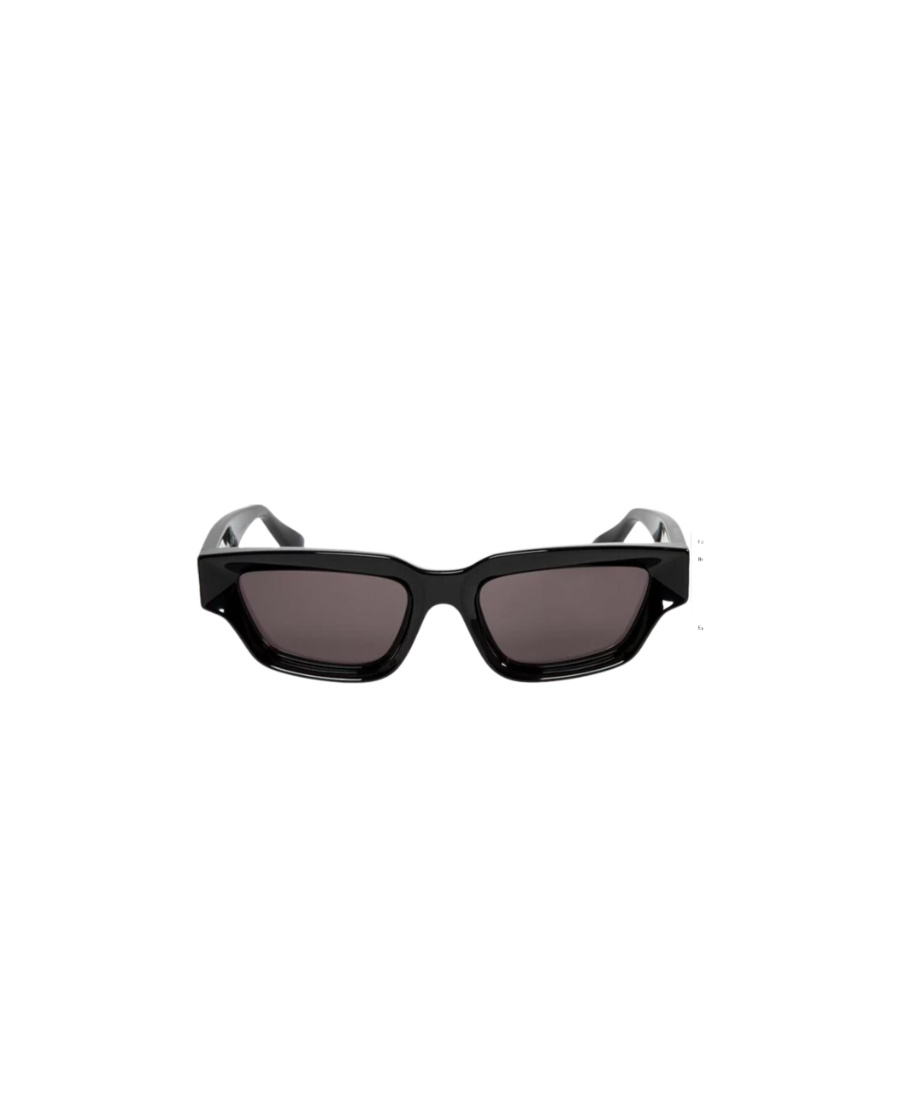 Bottega Veneta Full-framed Sunglasses In Black