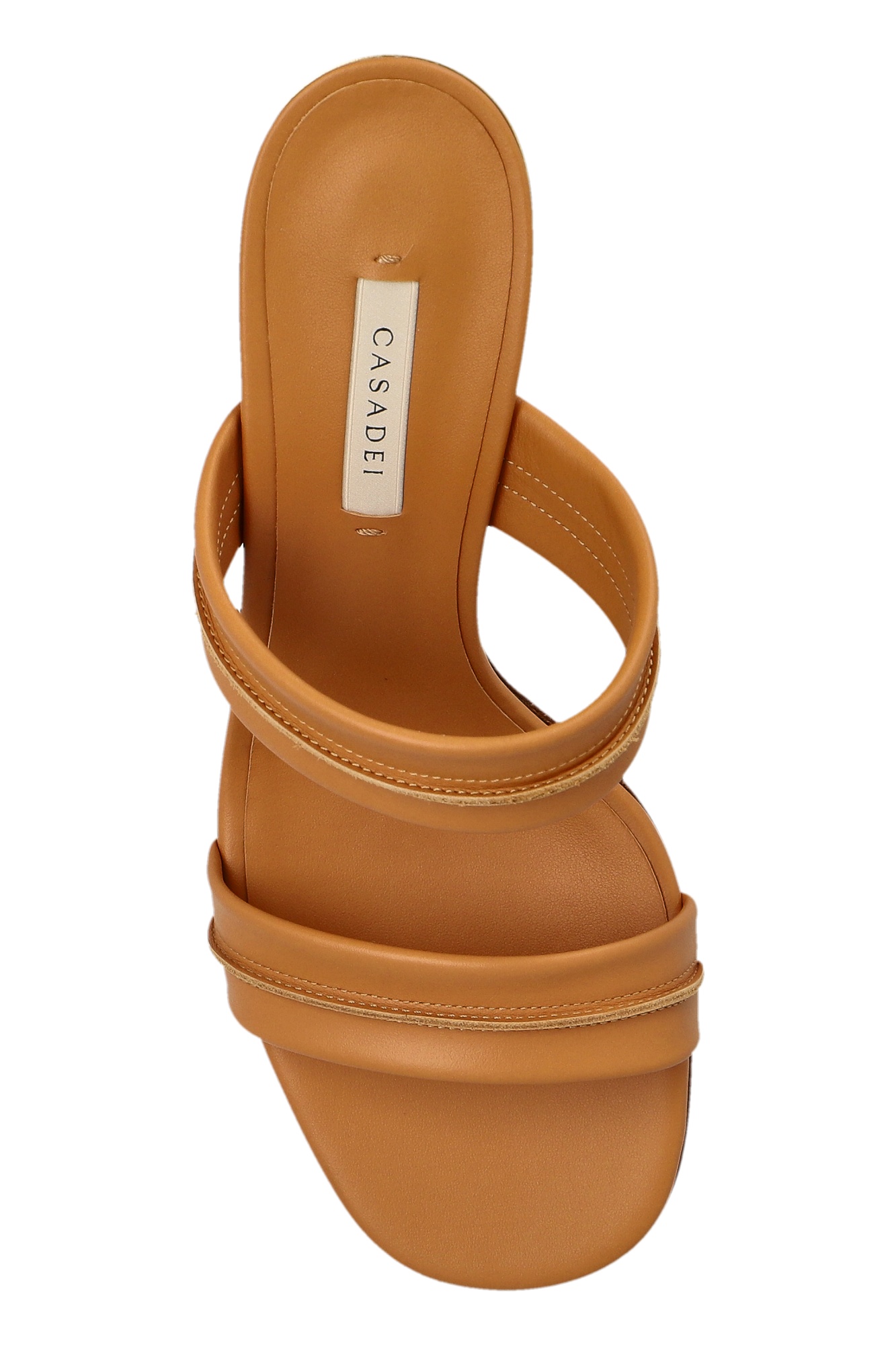 Casadei Bighorn Cleo Heeled Sandals In Brown