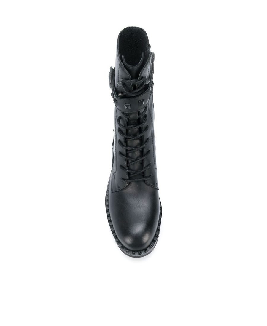 Ash Logo Boots In Black
