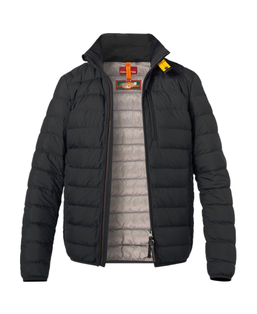 Parajumpers Long-sleeved Down Jacket In Black