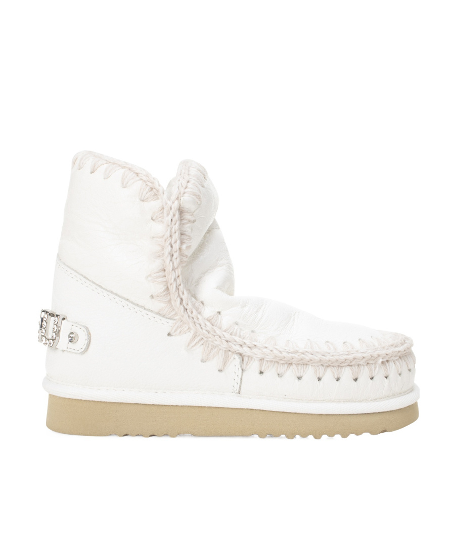 Mou Eskimo Ankle Boots In White