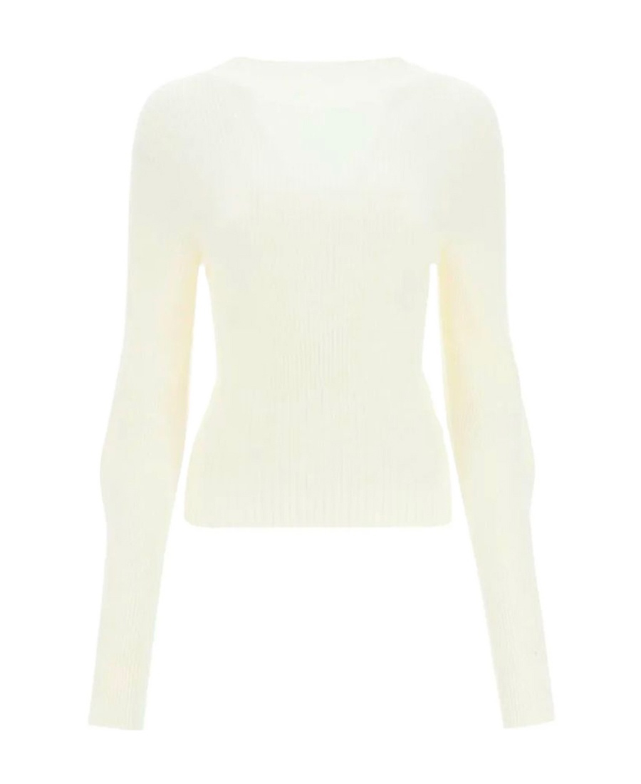LOW CLASSIC CUT-OUT DETAIL LONG-SLEEVE TOP 