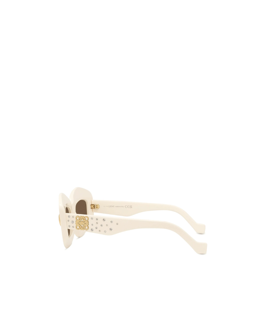 Loewe Cat Eye Frame Sunglasses In Green