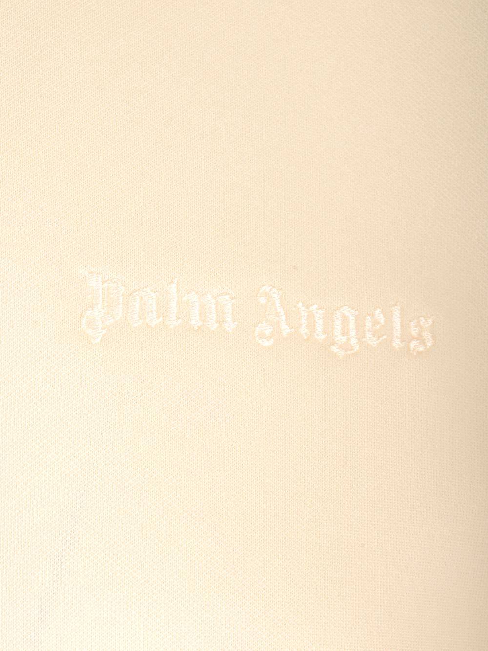 Palm Angels Compact Jersey Overshirt In Nude