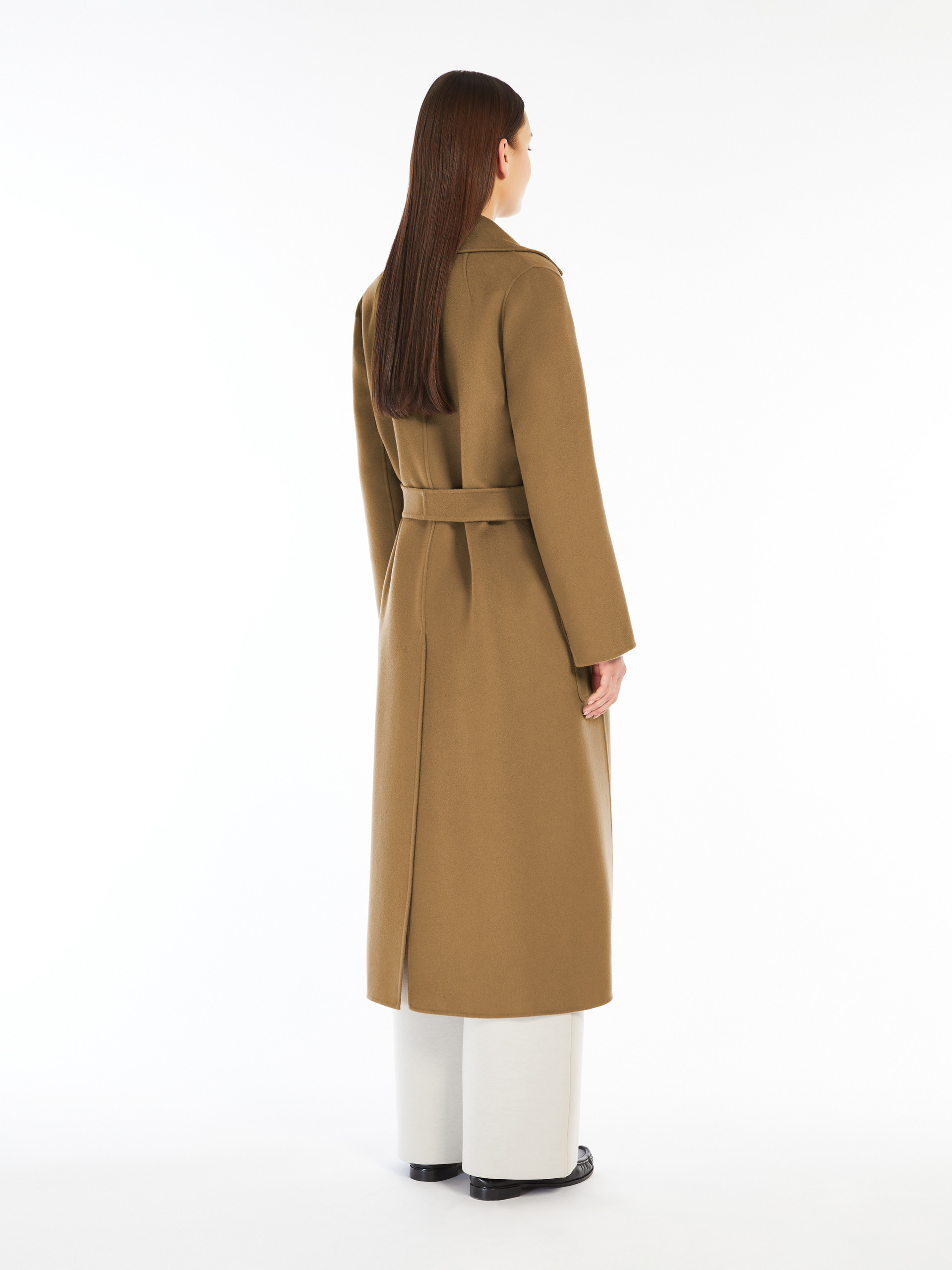 Max Mara Wool Coat In Green
