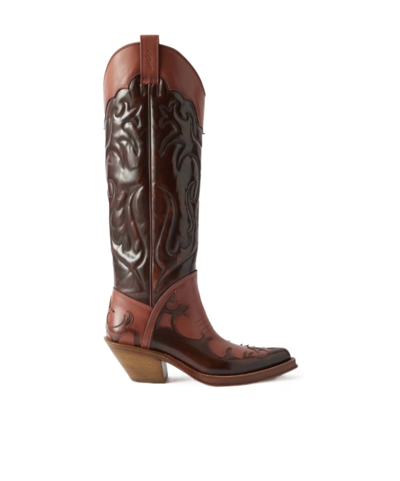 Gabriela Hearst Pointed Toe Boots In Multi