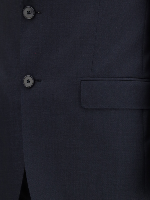 Shop Zegna Single Breasted Suit In Black