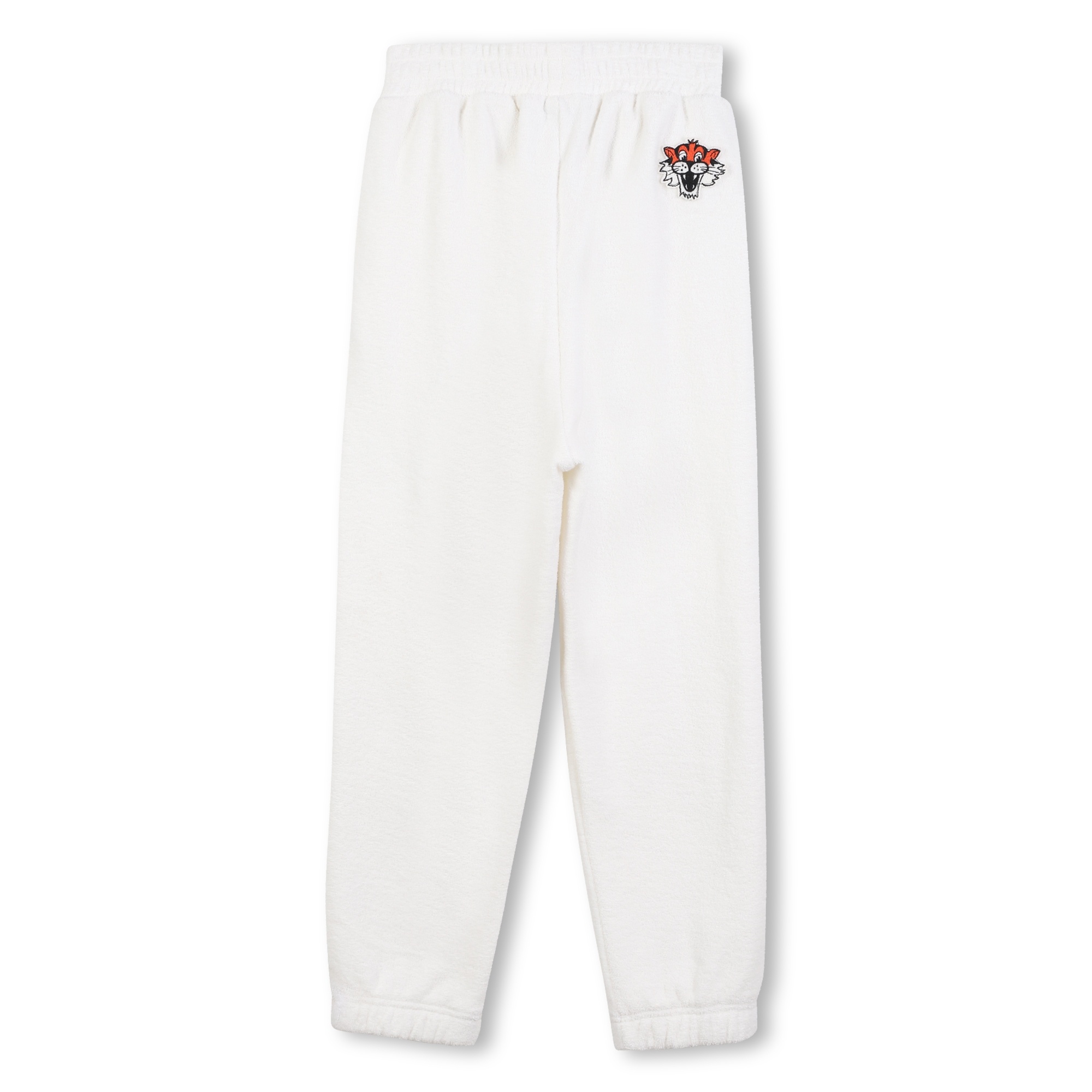 Kenzo Logo-embroidered Track Pants In White