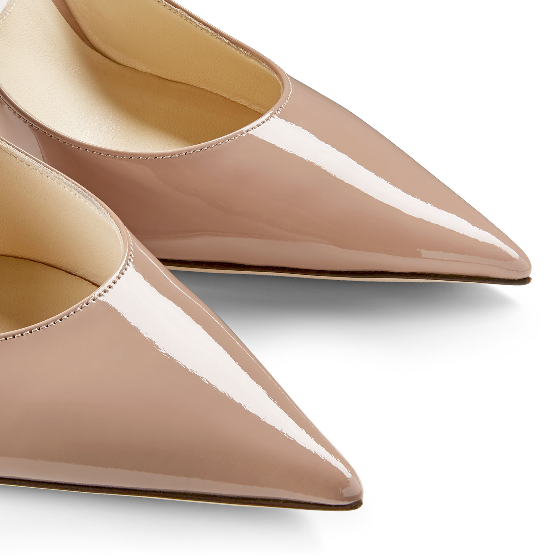 Jimmy Choo Bing 100 Mule Heel In Brown