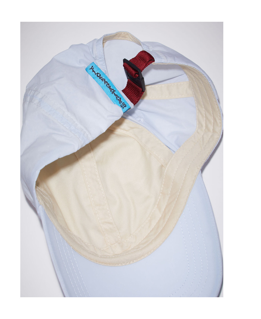 ACNE STUDIOS CURVED-PEAK COTTON CAP 