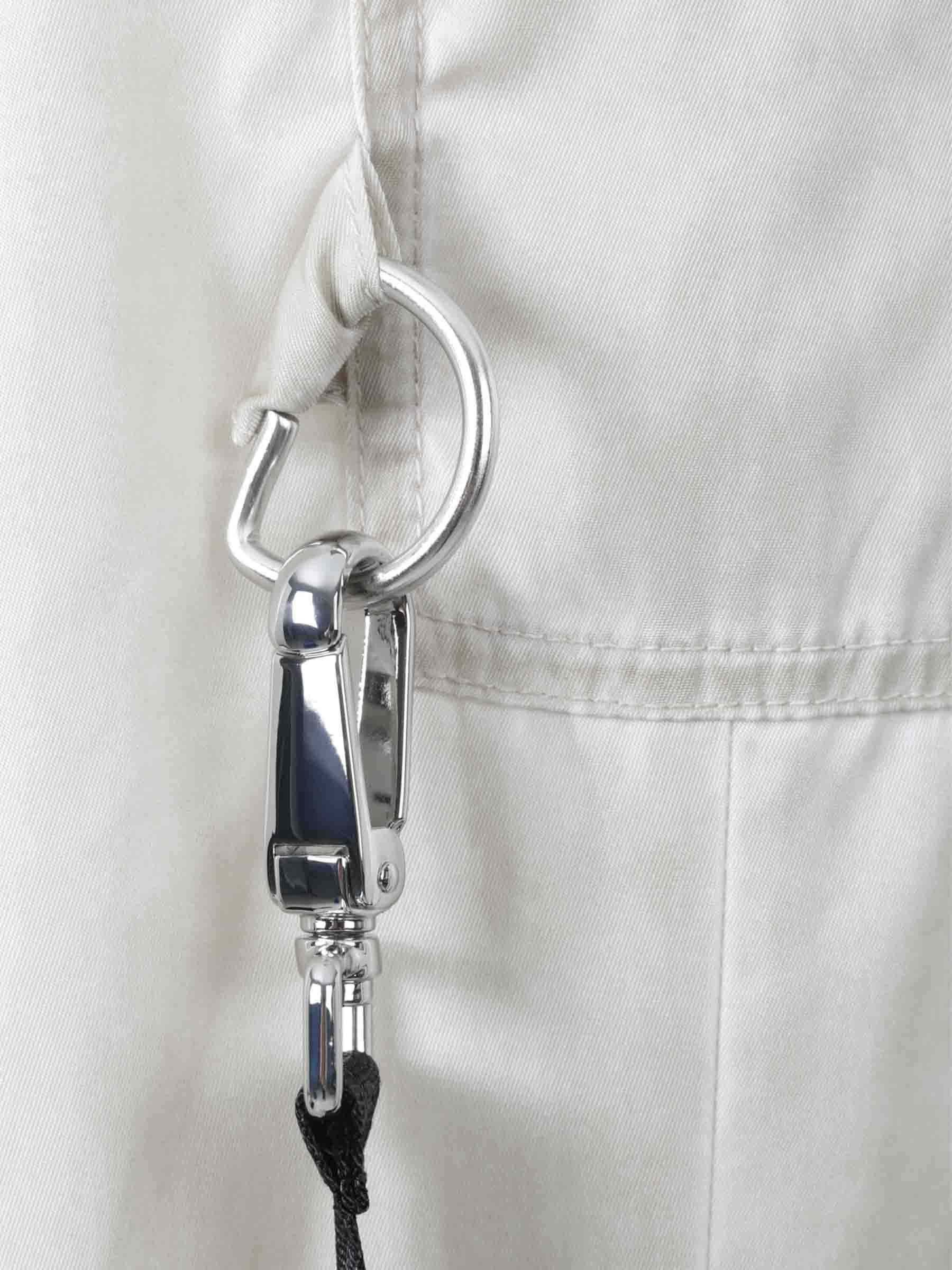 Dsquared2 Belt Loops Slacks In White