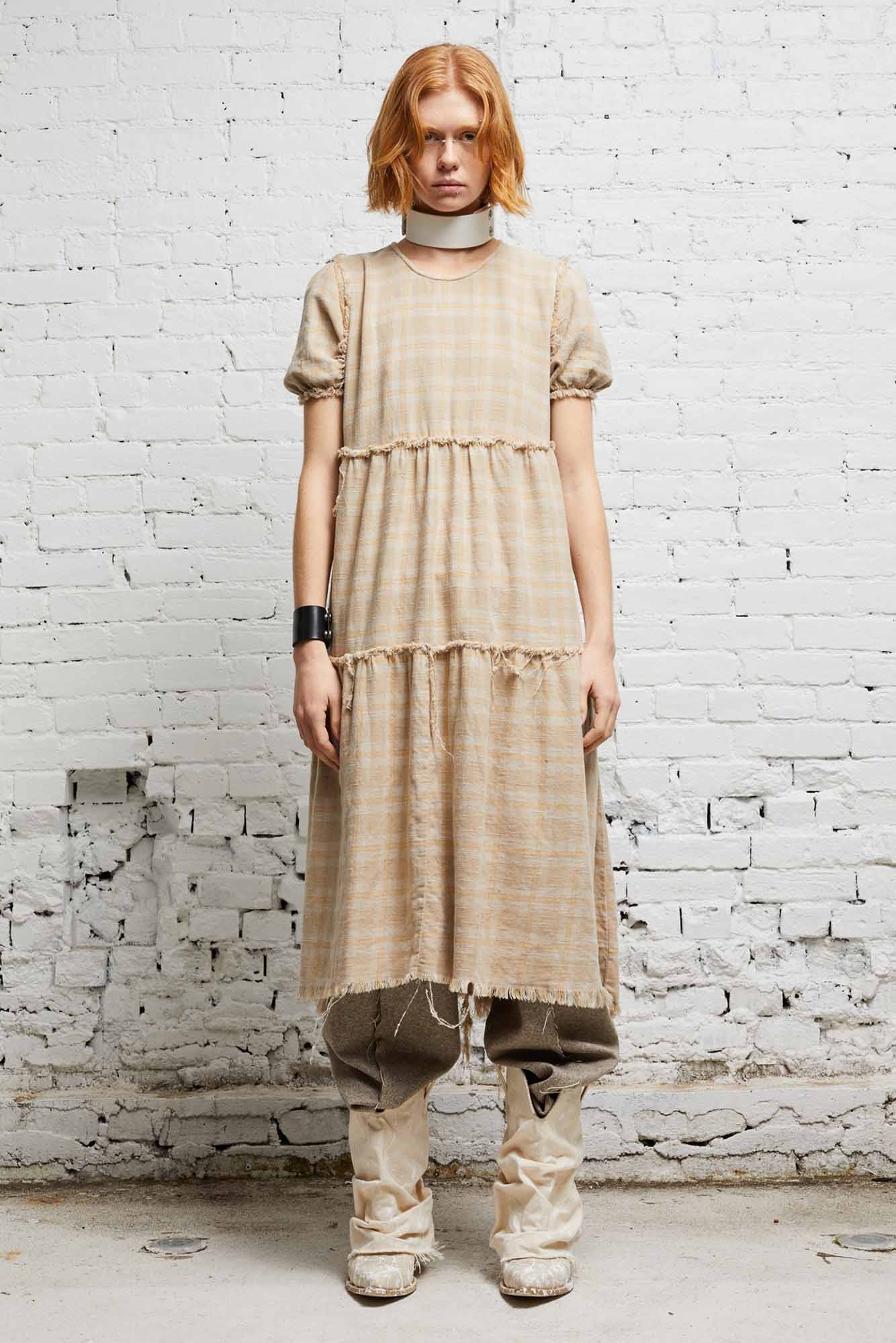R13 Medium-length Dress In Nude