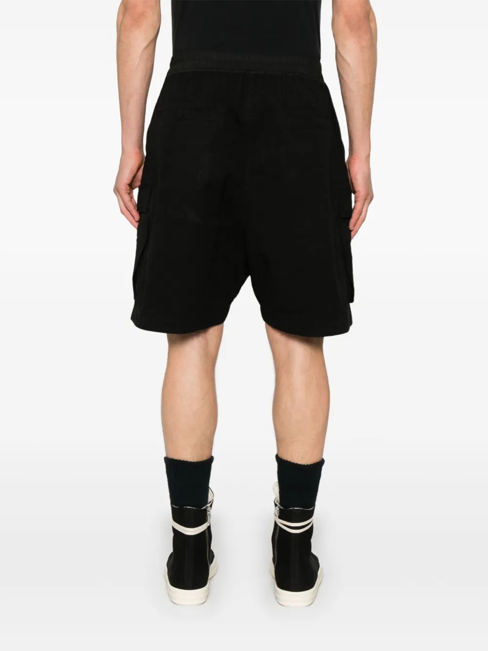 Rick Owens Drkshdw Cargobela Shorts In Black