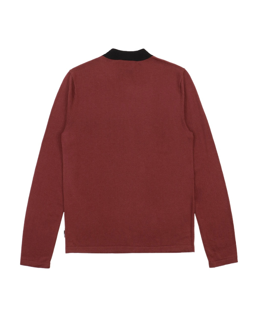 Armani Collezioni Round-neck Sweater In Red