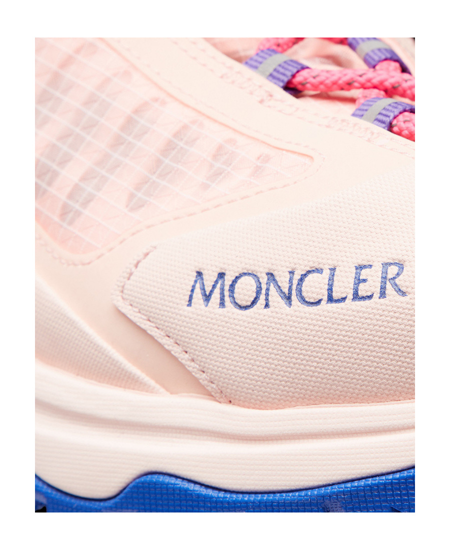 Shop Moncler Trailgrip Lite Trainers In Nude