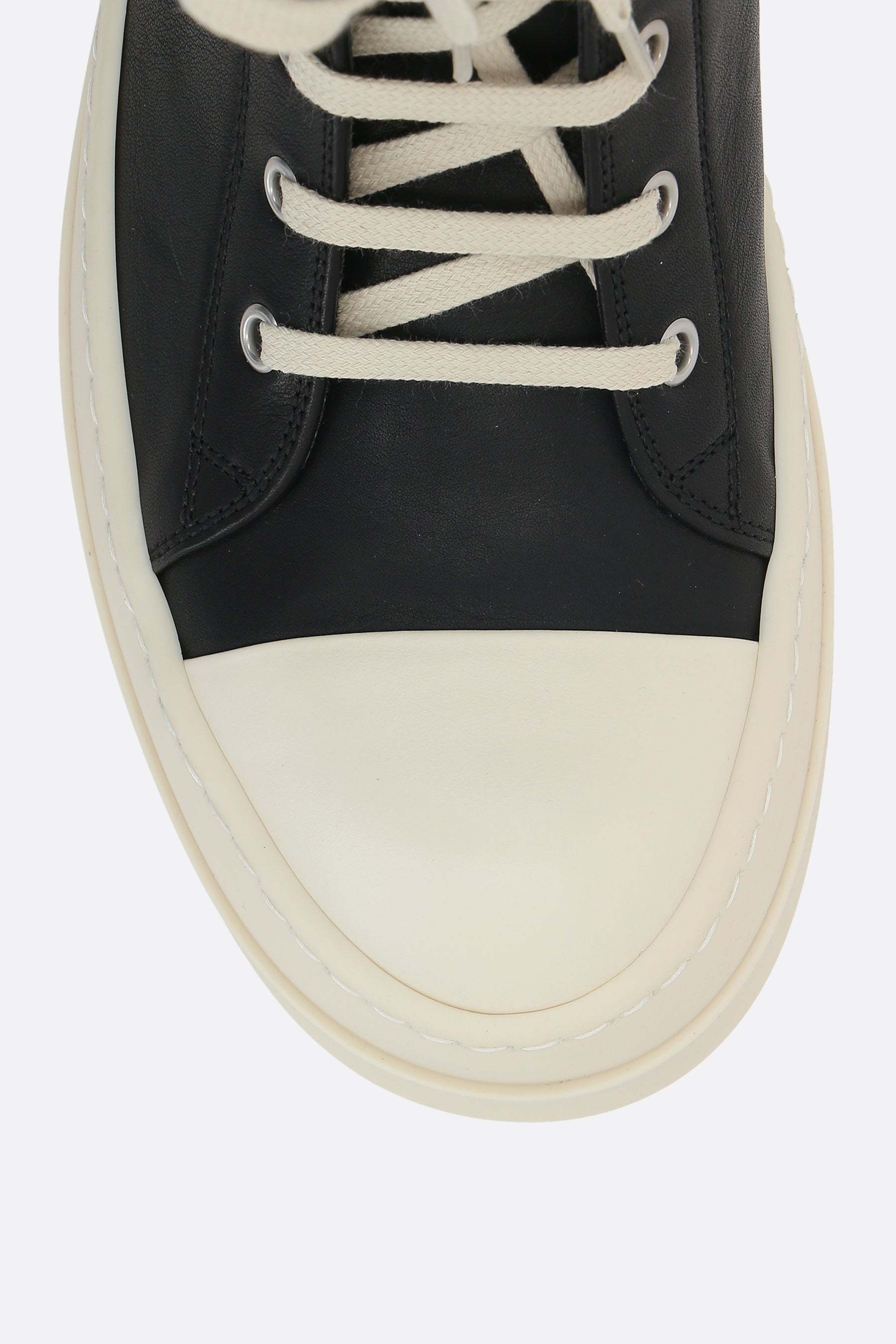 Rick Owens Mega Bumper Lace-up Platform Sneakers In Black