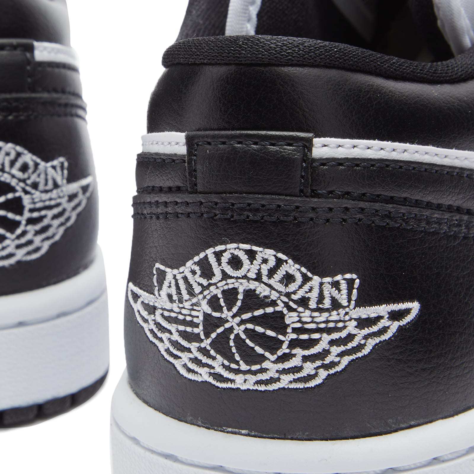Nike Air Jordan 1 Low-top Casual Sneakers In Black