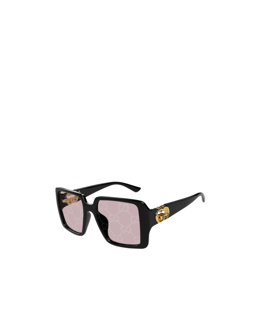 Gucci Eyewear Square Frame Sunglasses In Black