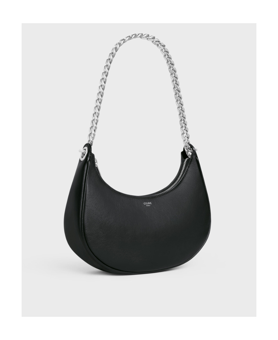 Celine Medium Chain Shoulder Bag In Black