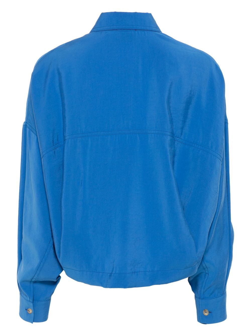 ALYSI LAPEL LONG SLEEVE SHIRT
