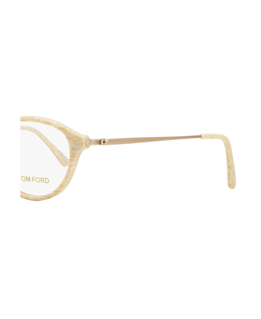 Tom Ford Round Glasses In White