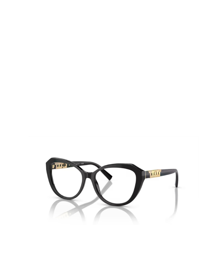 Tiffany & Co Colliding Color Thick Frame Flat Mirror In Black