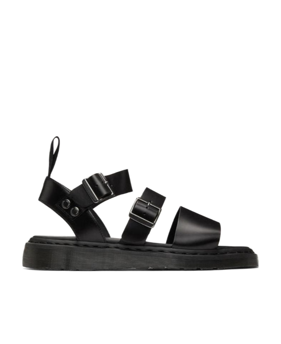 Dr. Martens' Gryphon Strap Sandals In Black