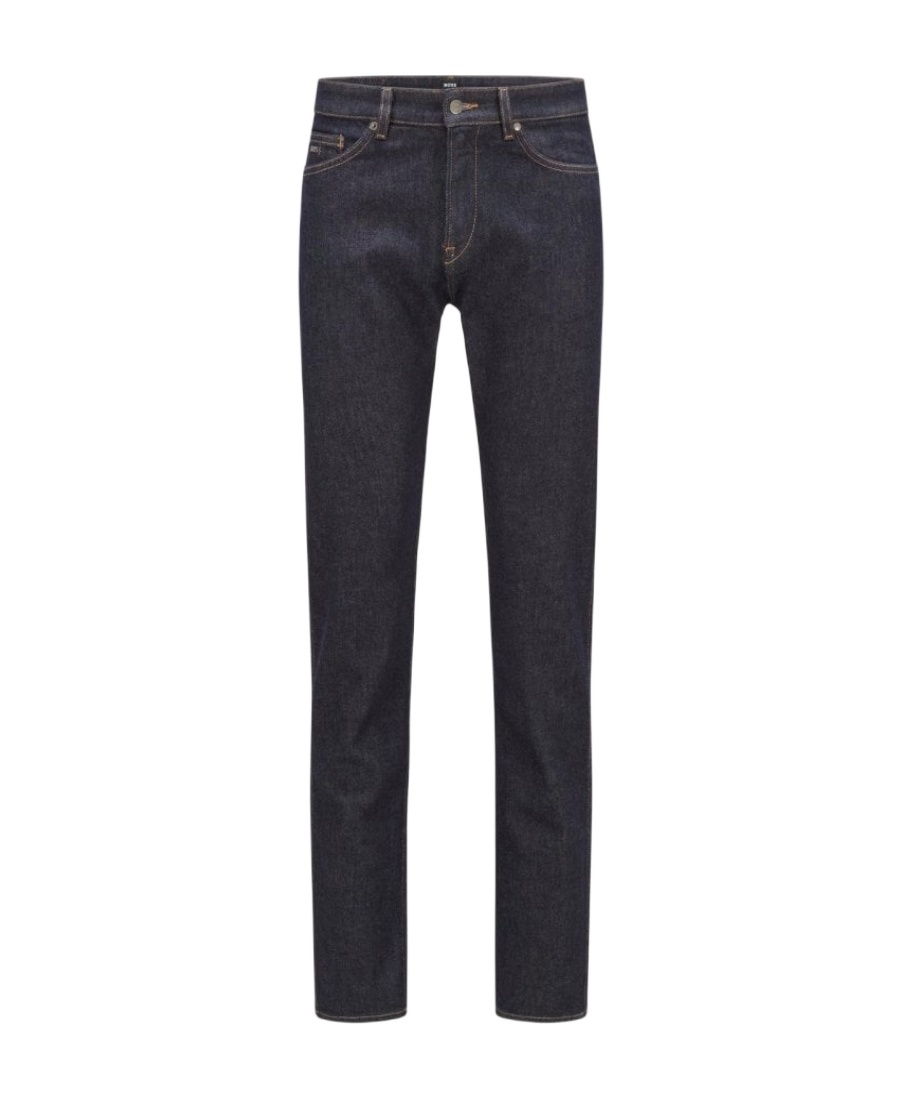 Hugo Boss Straight Jeans In Black