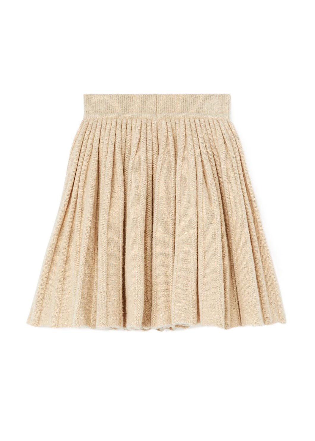 Loro Piana Cocooning Skirt In Sunset Ochre