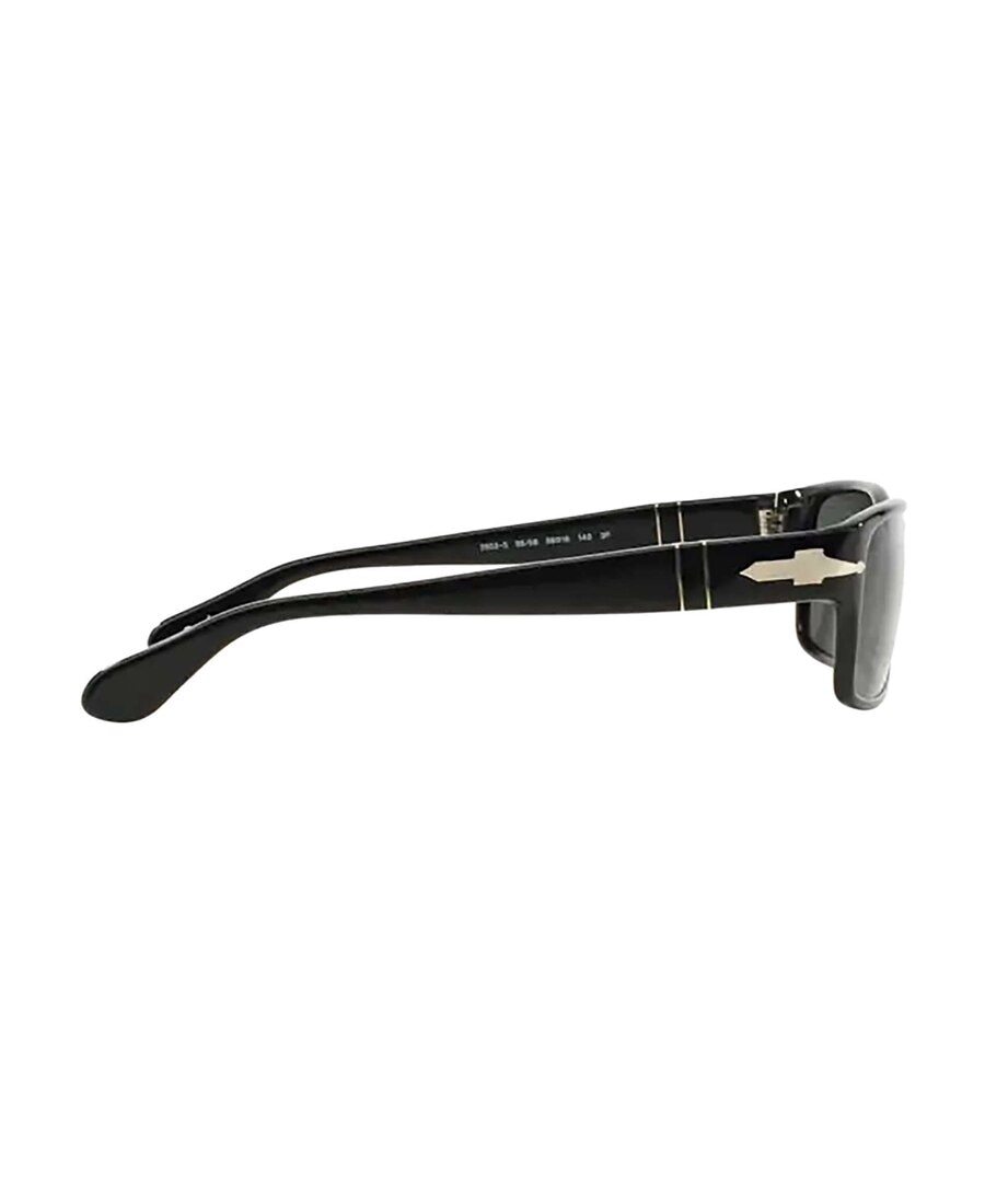 Persol Rectangular Frame Sunglasses In Black