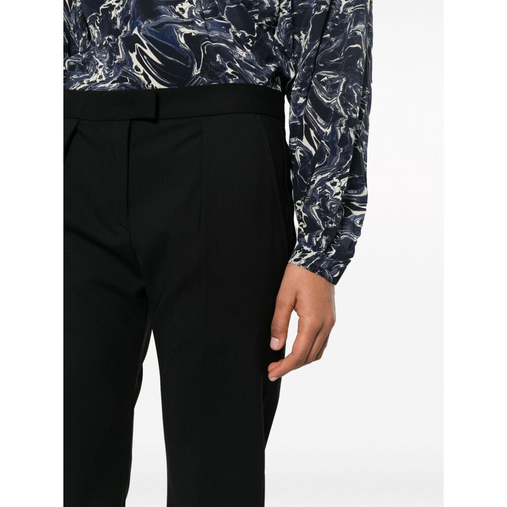 Isabel Marant Nolena Tailored Slim Pants In Black