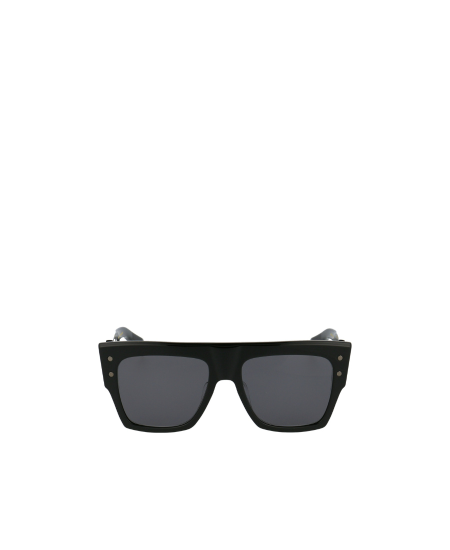 Balmain Logo Sunglasses In Gray