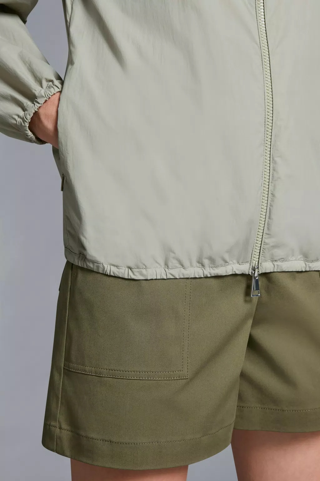 Shop Moncler Fegeo Hooded Jacket In Multicolor