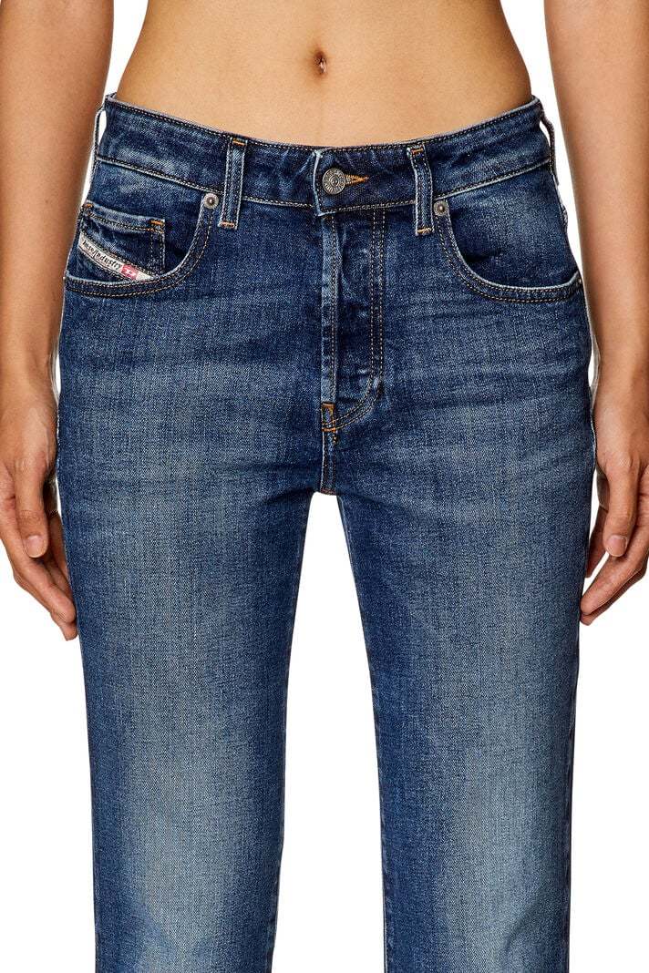 Diesel 1989 D-mine 09i28 Straight-leg Jeans In Blue