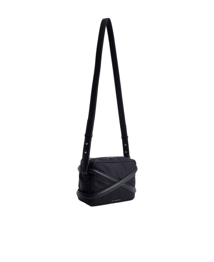 Alexander Mcqueen Alexander Mc Queen Harness Nylon Camera Bag In Black