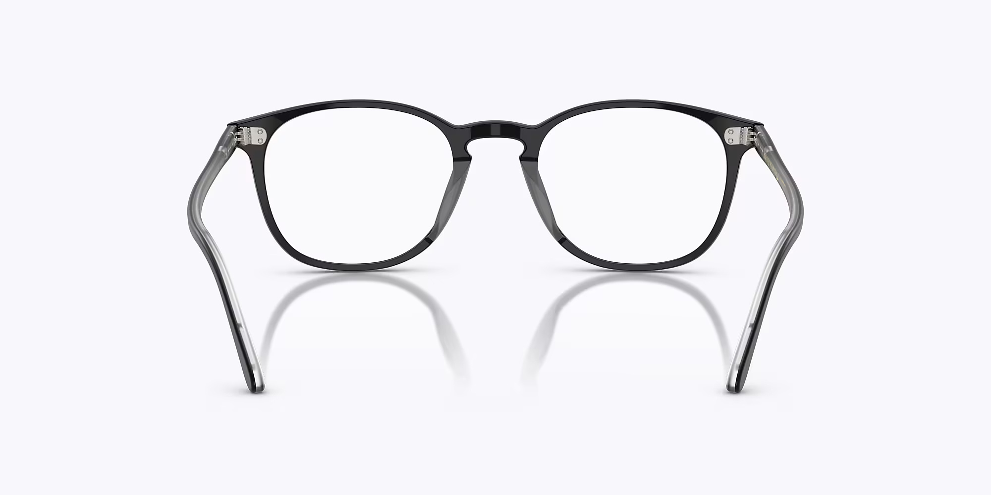 Oliver Peoples Full Frame Plain Mirror In Black