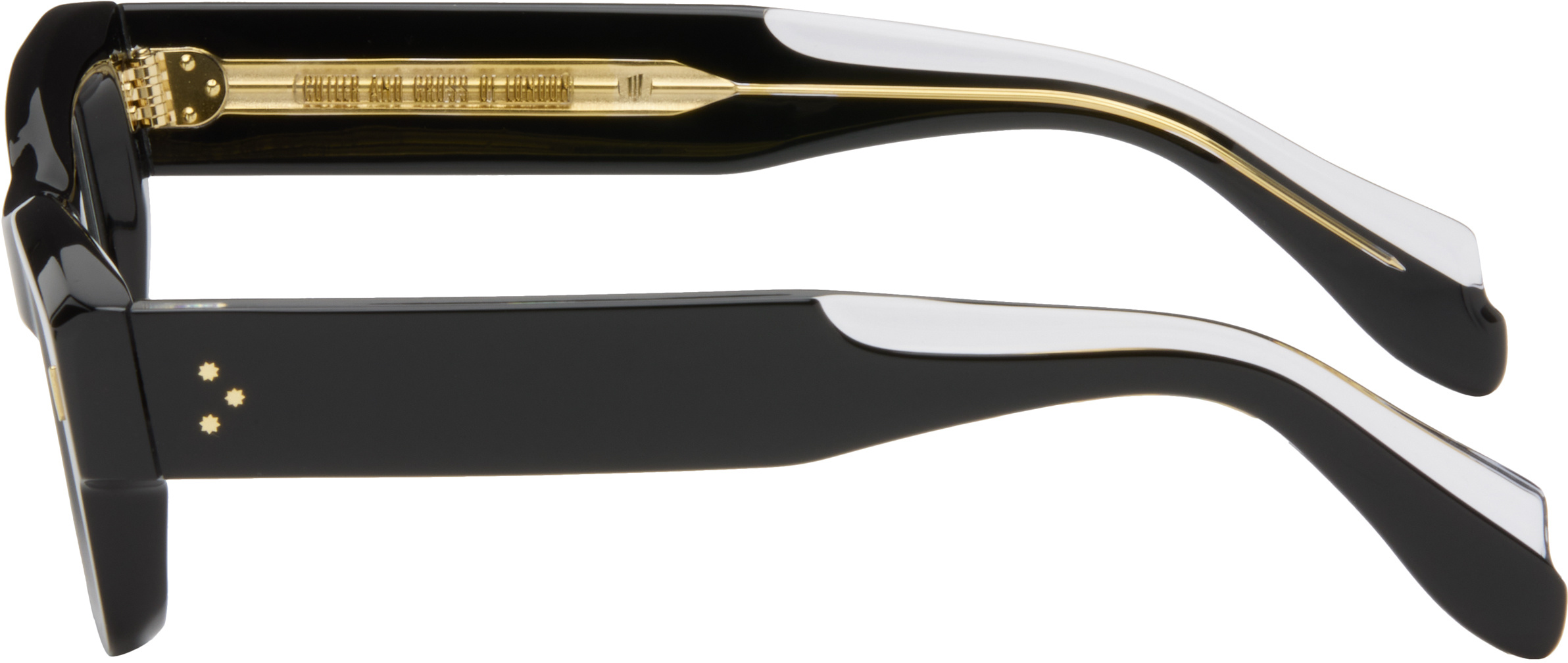 Cutler  Gross 1419 Rectangle Glasses In Black