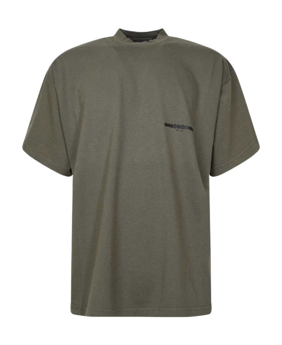 Balenciaga Strike 1917 T-shirt In Green