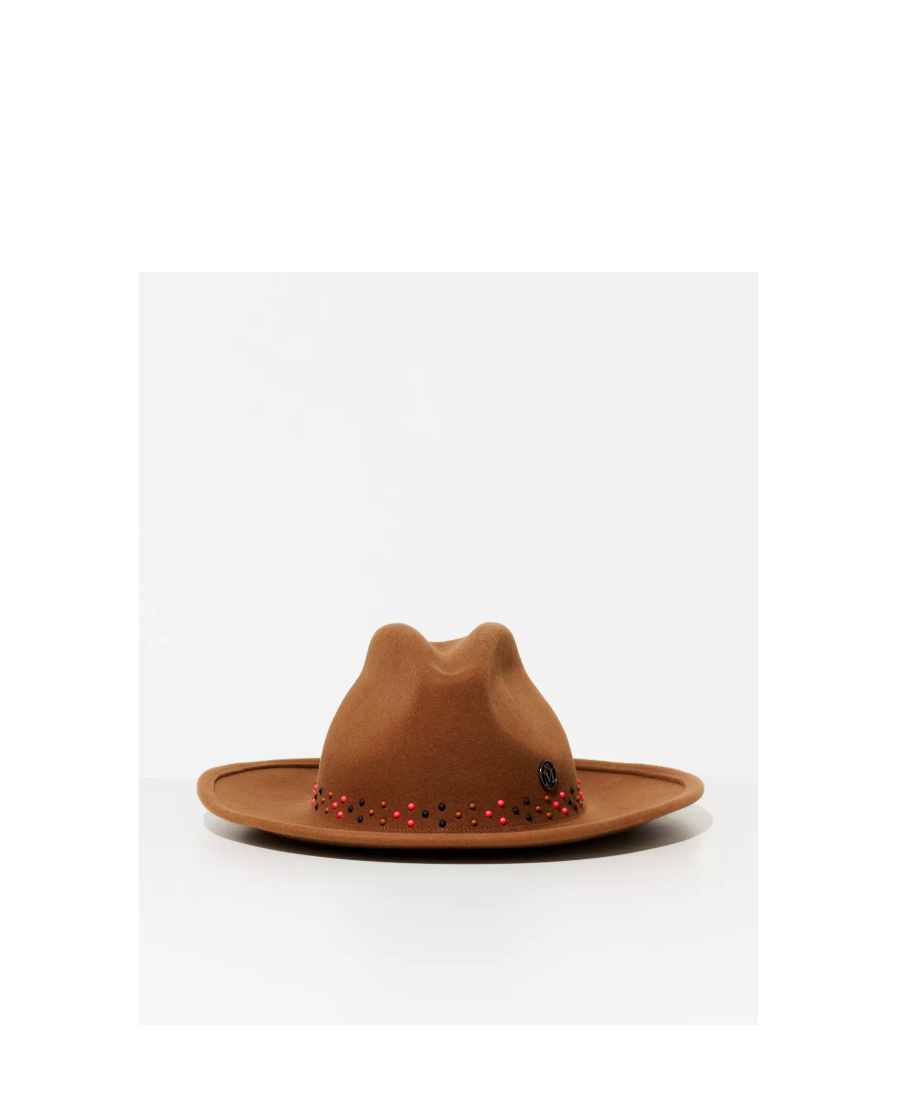 MAISON MICHEL LOGO HAT 