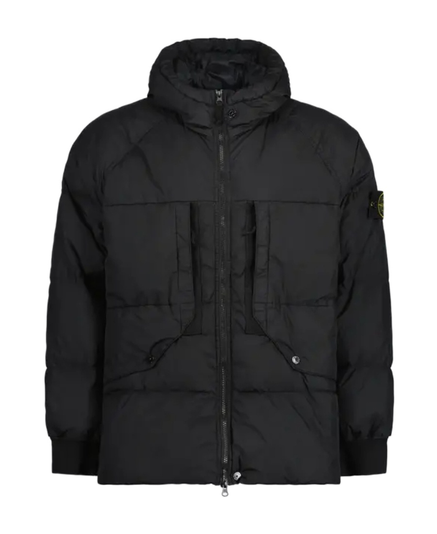 STONE ISLAND COMPASS-PATCH PUFFER JACKET