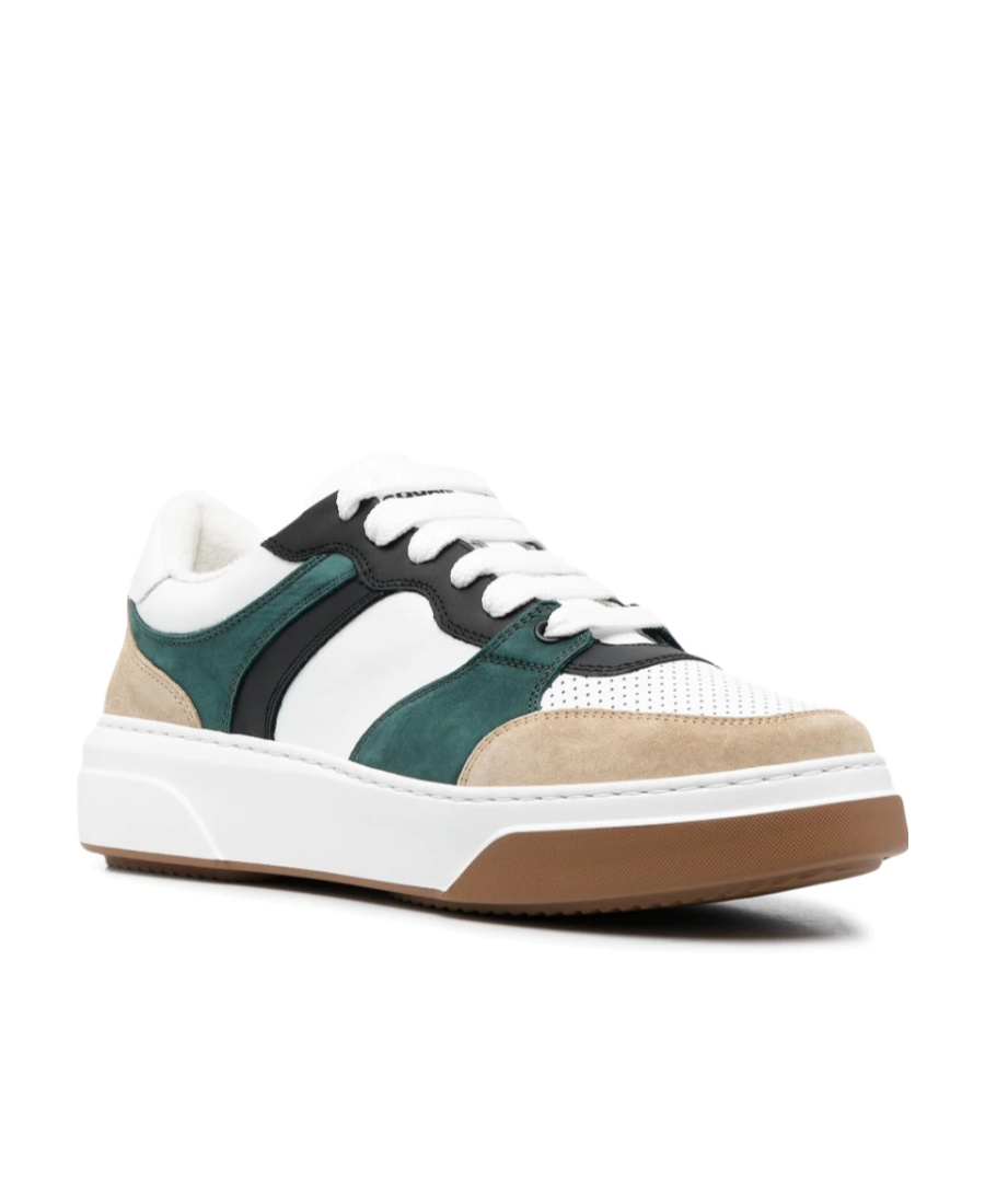 Dsquared2 Men's Bumpersneakerslace-up Low Top Sneakers In White