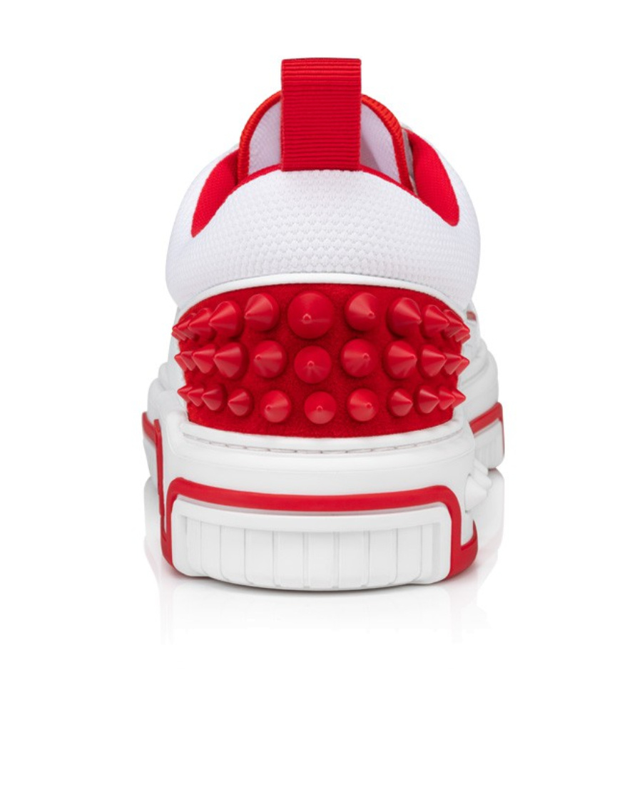 Christian Louboutin Astroloubi Mesh Panelled Sneakers In White