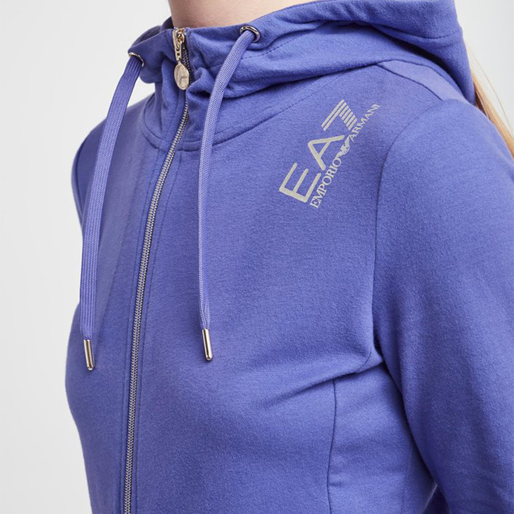 EA7 PULL ROPE HOODED SWEATER