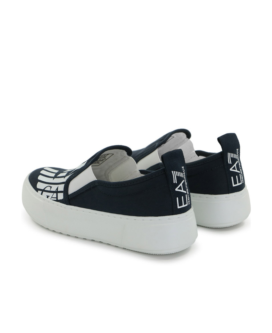 EA7 LOGO ROUND-HEADED CASUAL SPORTS SHOES