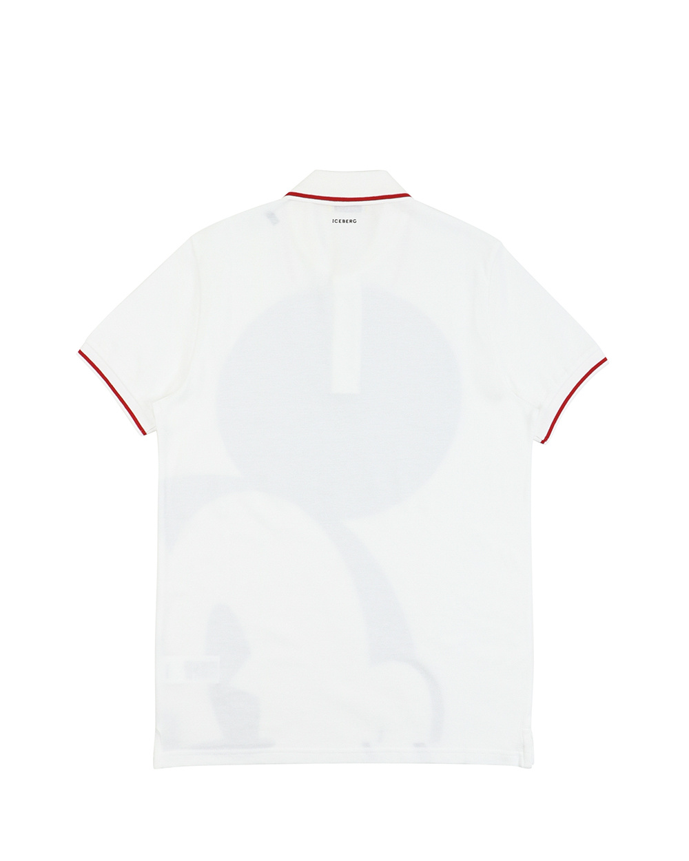 ICEBERG PRINTED PATTERN POLO SHIRT