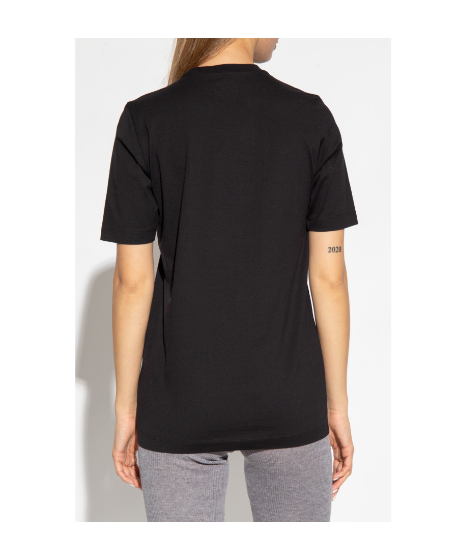 Dsquared2 Slogan-print T-shirt In Black