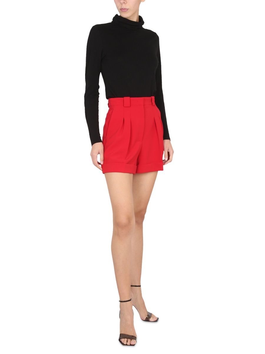 Moschino Couture Shorts With Pockets In Nude